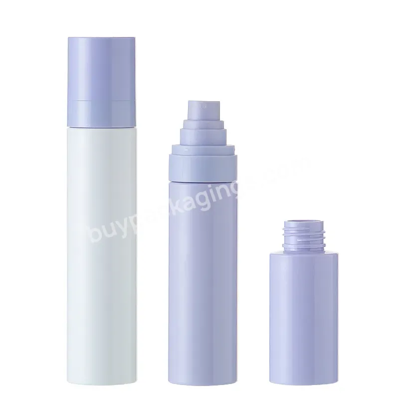 Sunscreen Glow Mist Plastic Fine Mist Spray Bottle 100ml - Buy Cylinder Cosmetic Cleanser Bottle,Nail Polish Remover Pump Bottle,Hand Wash Bottle.