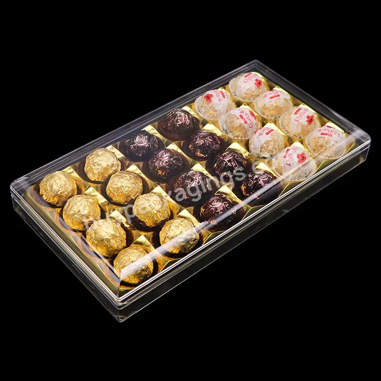 Super Clear Custom Plastic Food Candy For Cookie Sweets Snack Fruit Pastry Boxes Bakery Box Dessert Packaging Transparent Box