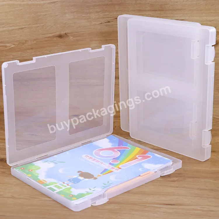 Super Clear Note Book Thickness Paper Organizers Office File Boxes A4 A5 A6 Plastic Documents Case - Buy Boxes A4,Plastic File Clear,Documents Case.