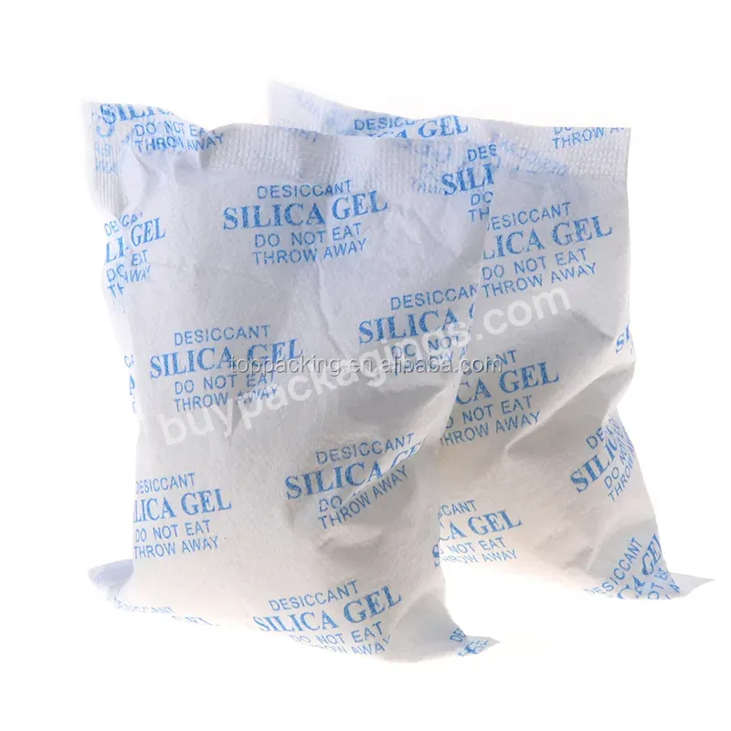 Super Dry Moisture Absorber Food Grade Silica Gel Desiccant Bags With Tyvek Paper