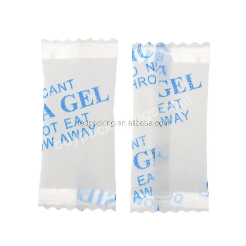 Super Dry Moisture Absorber Food Grade Silica Gel Desiccant Bags With Tyvek Paper