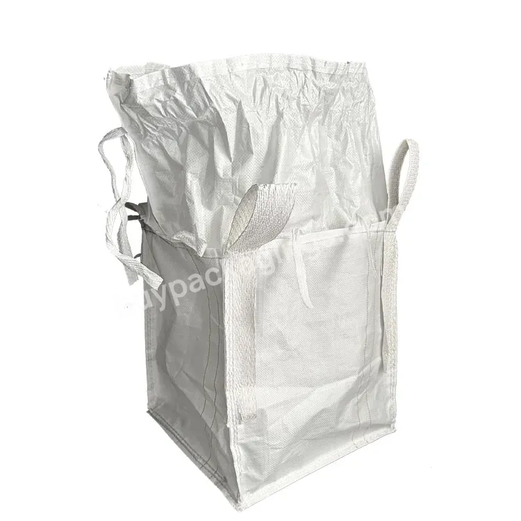 Super Pp Woven Cement Big Bulk Fibc Jumbo Bag Polypropylene 1 Tonne Bulk Pp Bags