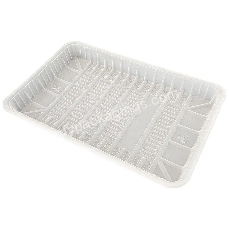 Supermarket Food Grade Plastic Meat Tray Disposable Pp Pet Plastic Tray For Meat Packaging