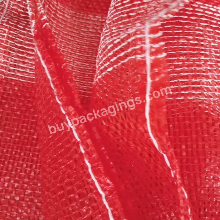 Supplier Pp Potatoes Woven Leno Mesh Net Bag 50kg For Packing Onions And Oranges Chinese Manufacturer