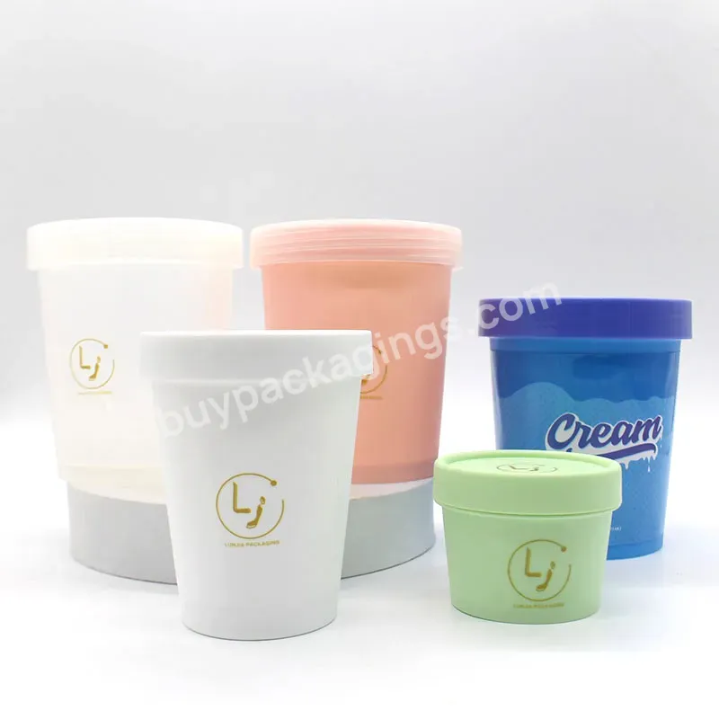 Suppliers Custom Luxury 50ml 100ml 150ml 200ml 250ml 500ml Frosted Green Black Plastic Body Cream Cosmetic Jar