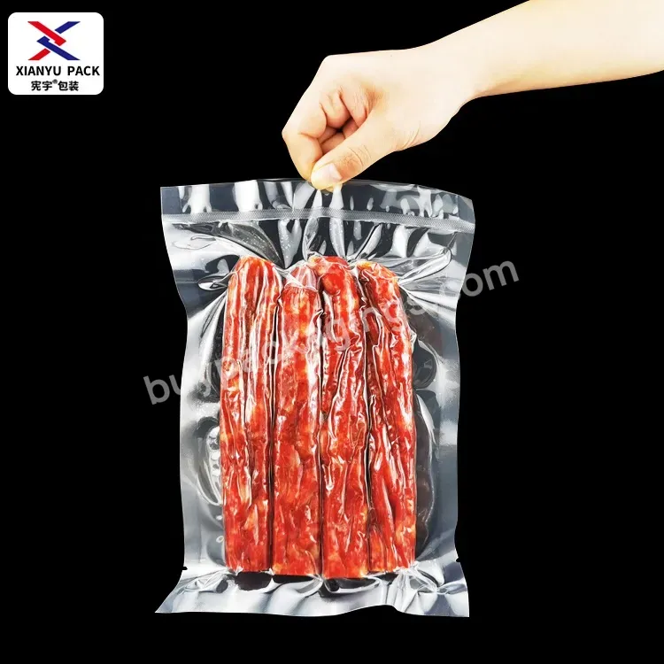 Supply Transparent Plastic Food Packaging Vacuum Sealed Fresh Keeping Bag Vacuum Sealer Food Bags From Stock