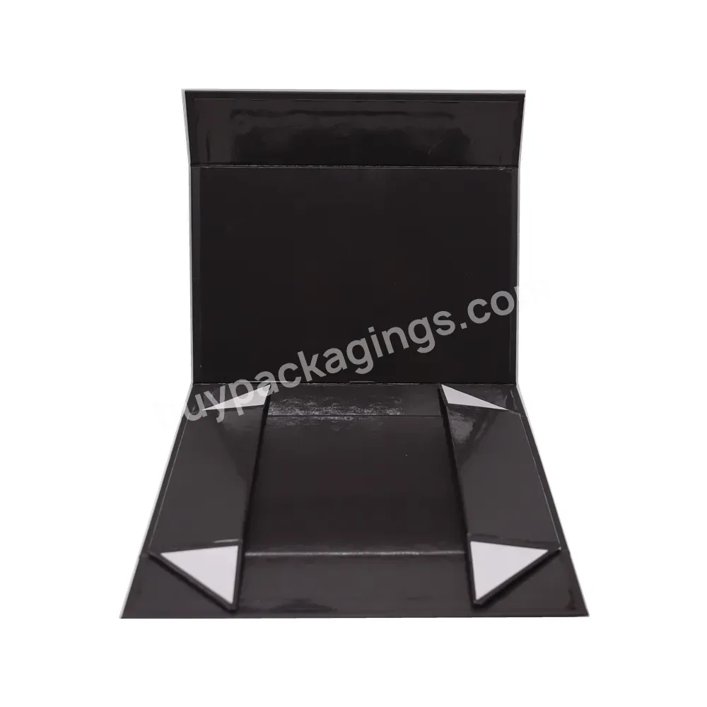 Sushi Box Custom Size Black Folded Take Away Take Out Paper Box With Magnet Sushi Packaging Box