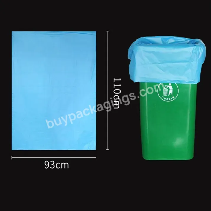 Sustainable Biodegradable Corn Starch Bag Home Use Garbage Bags On Roll With Custom Built Logo Printing