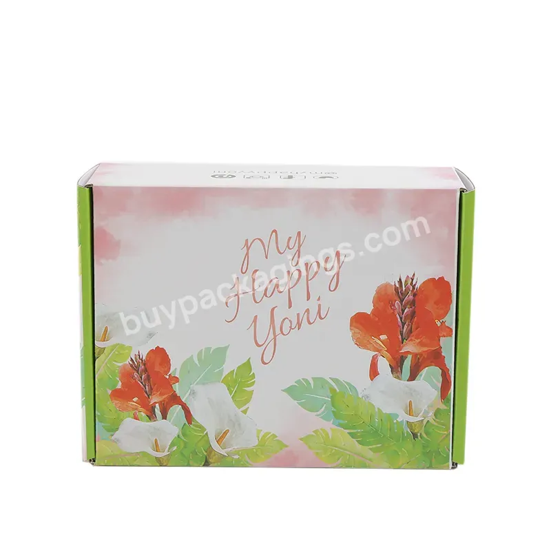 Sustainable Eco Friendly Packaging Corrugated Mailer Paper Box