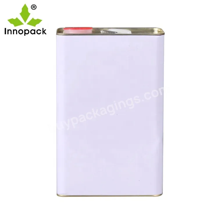 Suzhou Factory Price Wholesale Custom Design Rectangle Tin Can From China