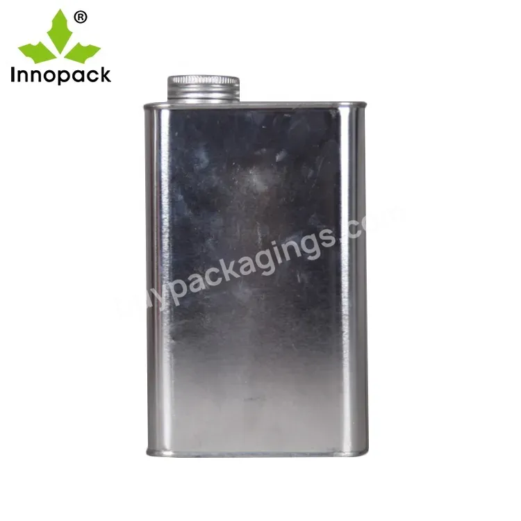 Suzhou Innopack New Design Cheap Factory Price 1l Metal Rectangular Tin With Best Quality