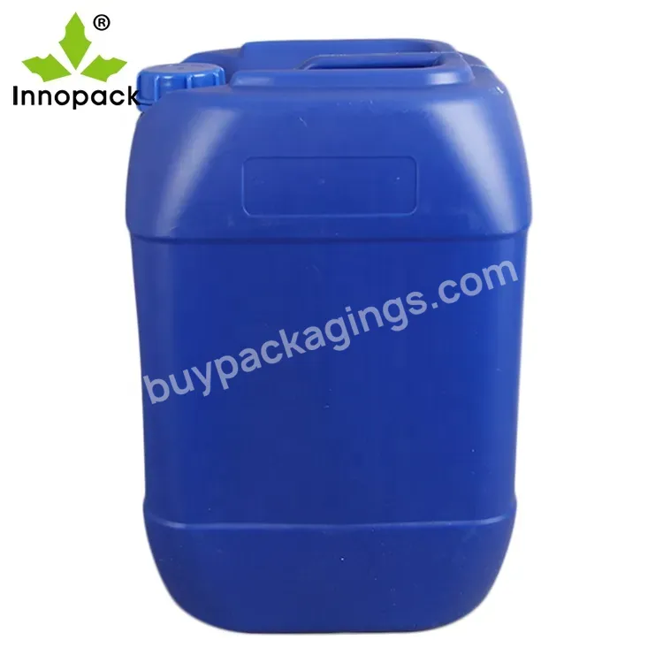 Suzhou Innopack Transparent 25 Litre 20l Hdpe Plastic Jerry Can With Cap Oil Water Carrier Container