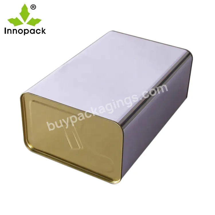 Suzhou Manufactory Direct Best Quality Reliable And Cheap Rectangle Tin Can From China With Custom Logo