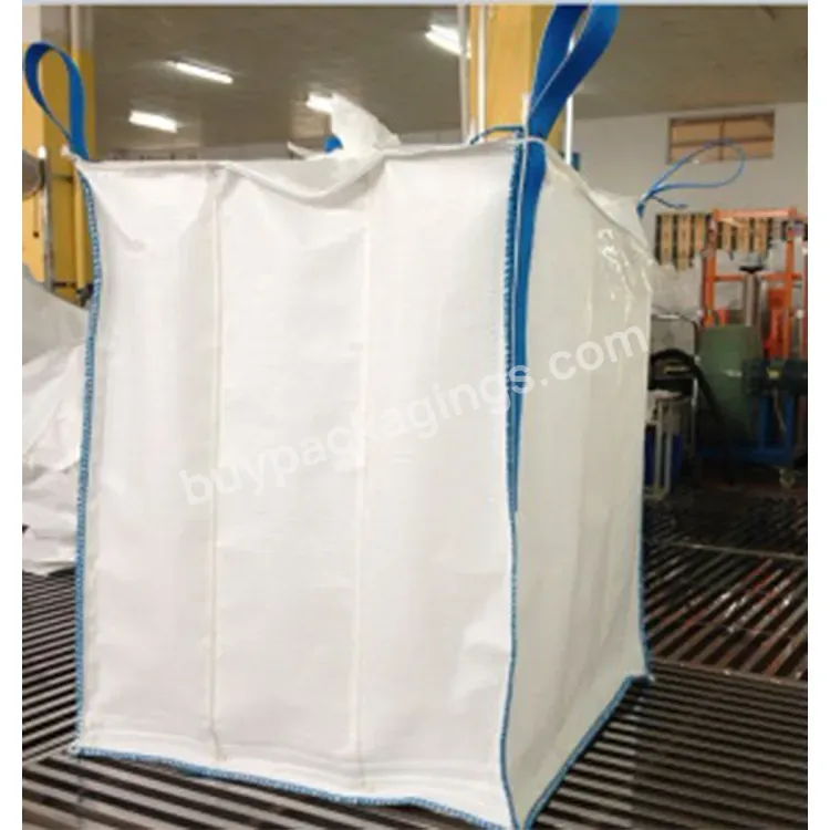 Swl 1000 Kg 1500kg Food-grade Bulk Bags Chemical Powder Packing Custom Bulk Bags