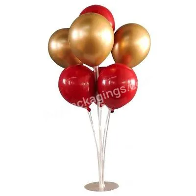 Table Floating Birthday Balloon Stick Latex Balloon  Letter Balloons Supporting Rod Ballon Holder