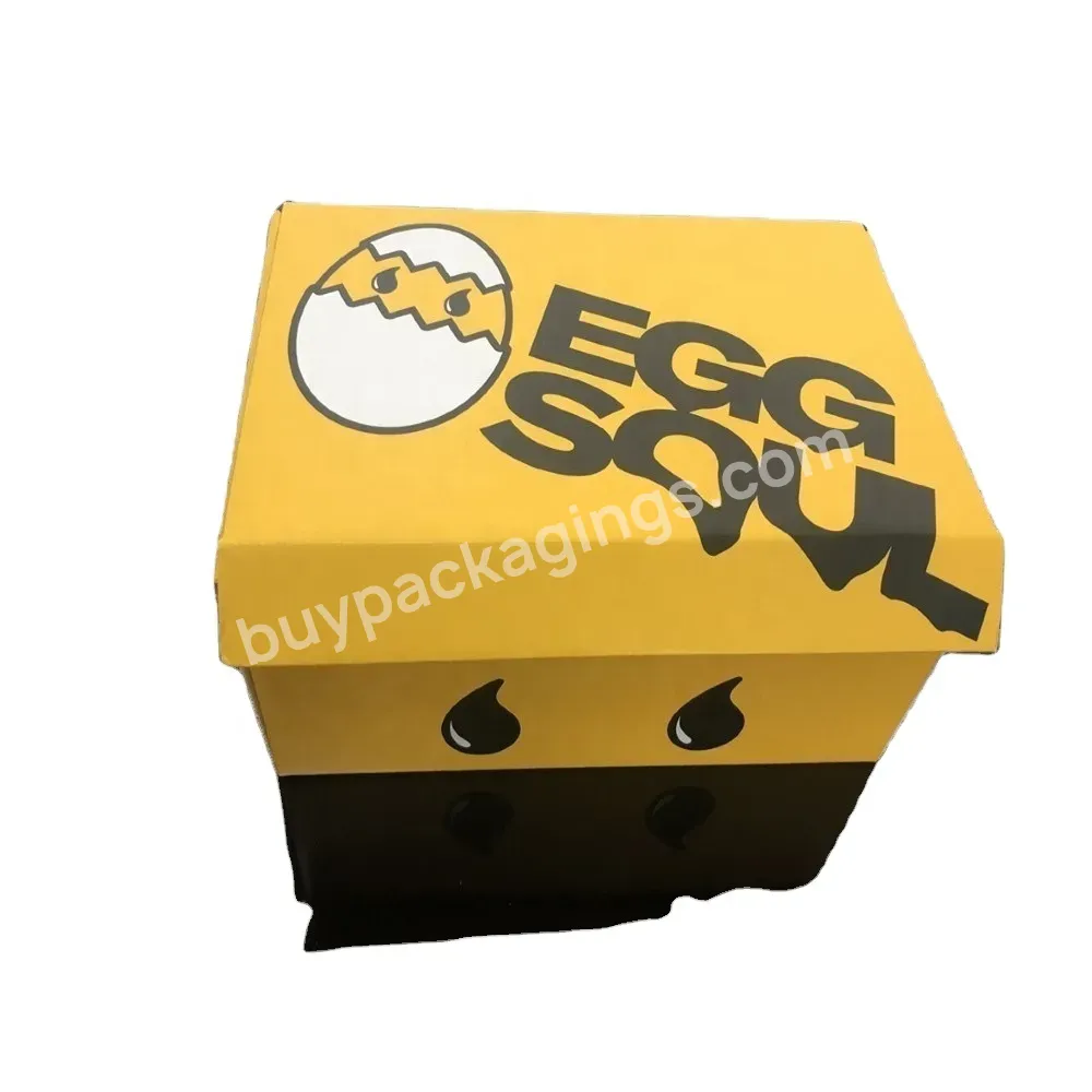 Take Out Cardboard Hamburger Roast Food Packaging Disposable Egg Drop Sandwich Box With Plastic ...
