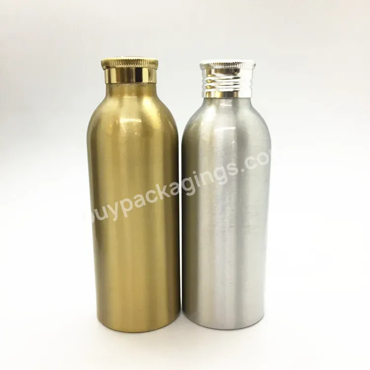 Talcum Powder Empty Aluminum Bottle With Screw Lid