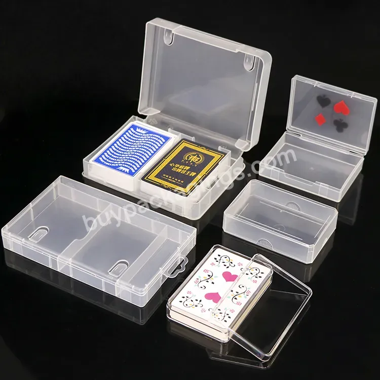 Tarot Game Card Storage Box Acrylic Trading Cartas Tcg Playing Cards Plastic Poker Card Holder Game Custom Deck Box For Pokemon - Buy Poker Card Holder,Card Holder For Pokemon,Deck Box.