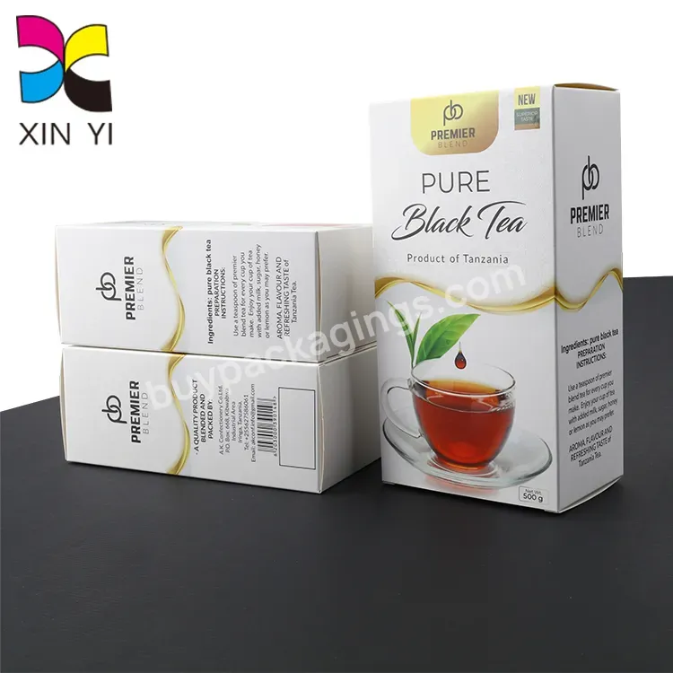 Tea Box China Manufacturer Recyclable Custom Box Packaging Wholesale