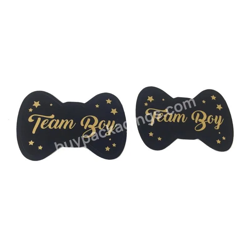 Team Boy Team Girl Labels Baby Shower Voting Label Sticker Gender Reveal Stickers