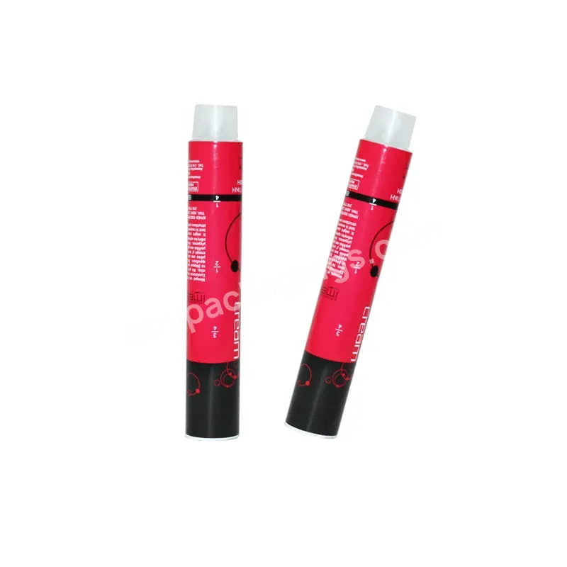 Tecmaxi Protube Hot Sale Dia32 Hair Color Tubes Cylinder Empty Metal Cosmetic Tubes Hand Cream Tube