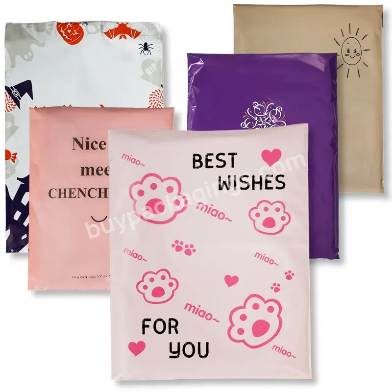 The Factory Produces Customizable Logo Eco-friendly Express Plastic Poly Mailer Biodegradable Bags