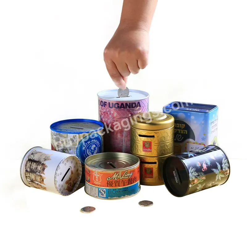 The Most Competitive Tin Money Box Customize Metal Tin Box For Money