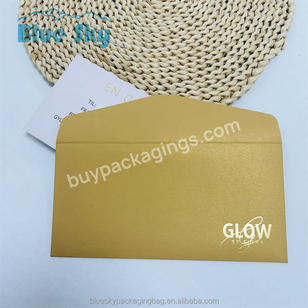 The Production Of Recycled Pearl Paper Folded Square Envelopes And Custom Kraft Paper Envelopes Bronzed Postcards - Buy Envelope For Gift Packaging,Thank You Card,Thank You Card And Envelope.