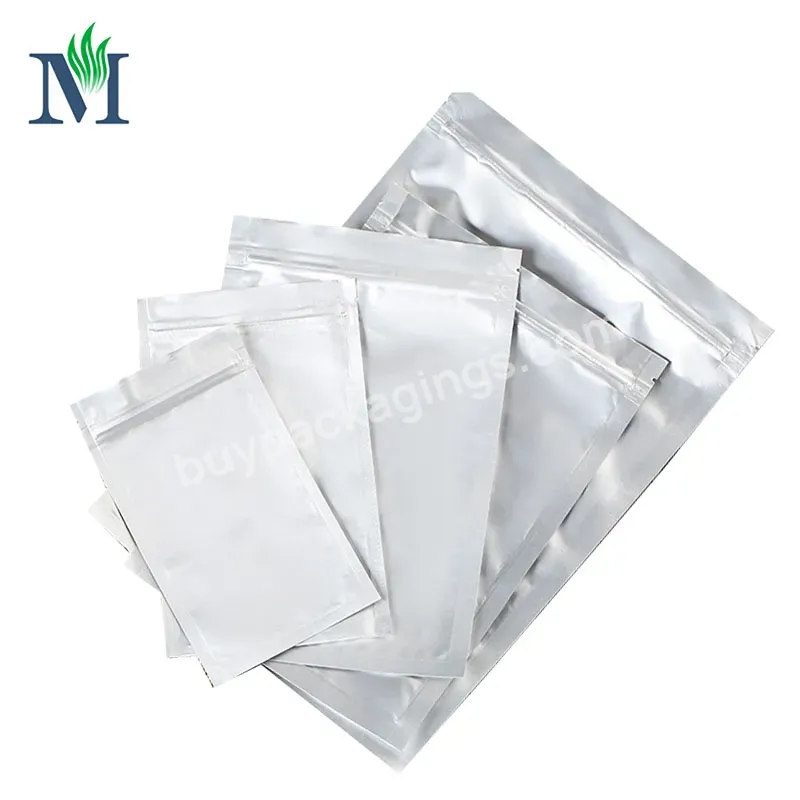Three Sides Zipper Film Lamination Bags Application For Food Nuts Dried Food 5 Gallon Mylar Bags Support Custom Moisture Proof