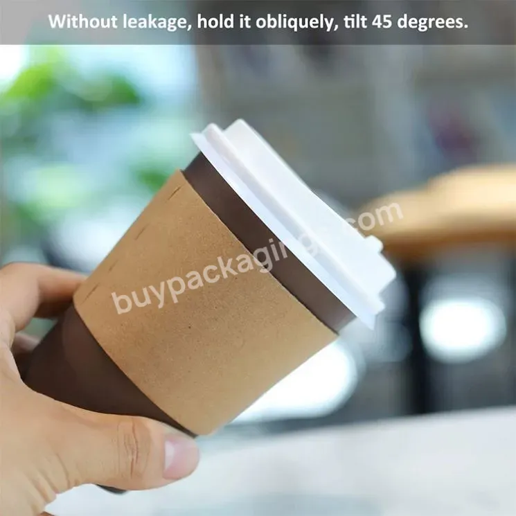 Throw Away Eco Friendly Double Wall Paper Coffee Cups