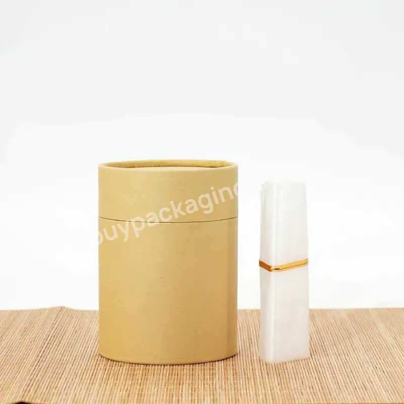 Tianyi Packing Luxury Recycled White Black Paper Tea Bag Caddy Ceramic For Tea Bags Paper Tube Curling Machine Kraft Paper Can