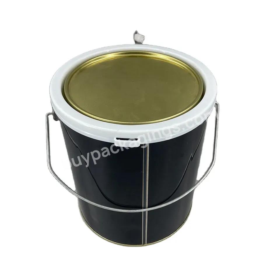 Tin Can Top Ring Factory Wholesale Custom Round Plastic Cover-sealing Lock Ring Using In 1 Gallon 4l 5l Tin Can