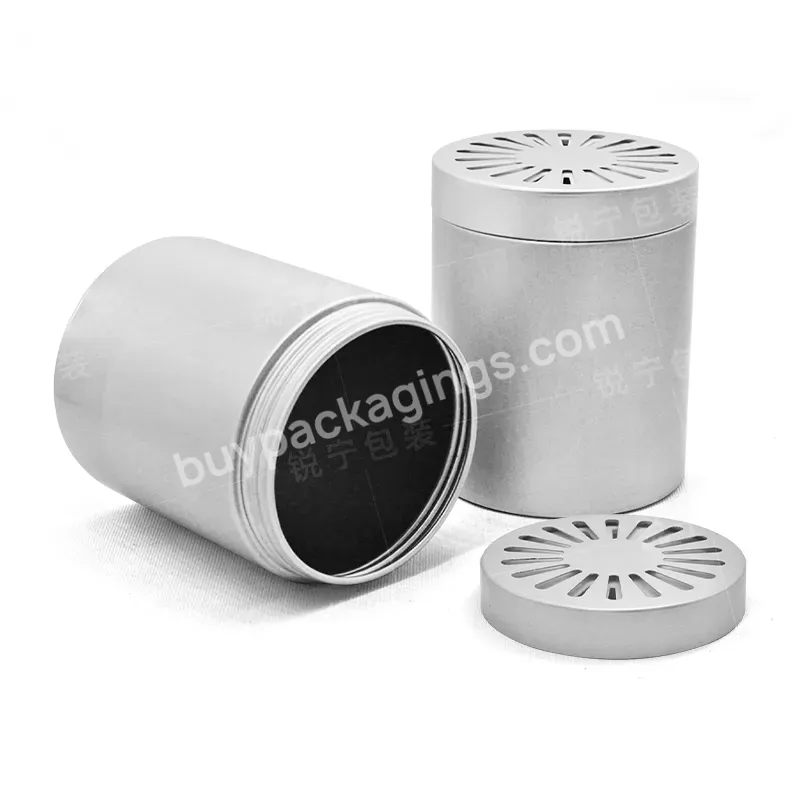 Tin Container Packaging 270ml 9oz Good Grade Custom Printed Cosmetic Empty Aluminium Tin Jar Tea