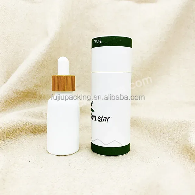 Tincture Bottle 30 Ml White Round Glass Dropper Bottle Essential Oil 30ml Dropper Bottle With Pipette Glass