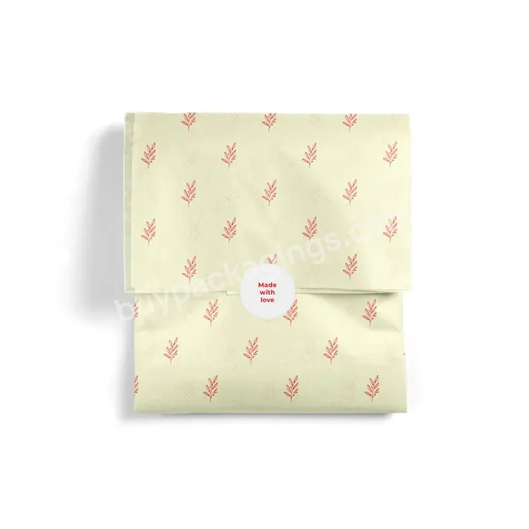 Tissue Paper For Wrapping Packaging Yellow Tissue Paper Custom Logo Clothing Tissue Paper