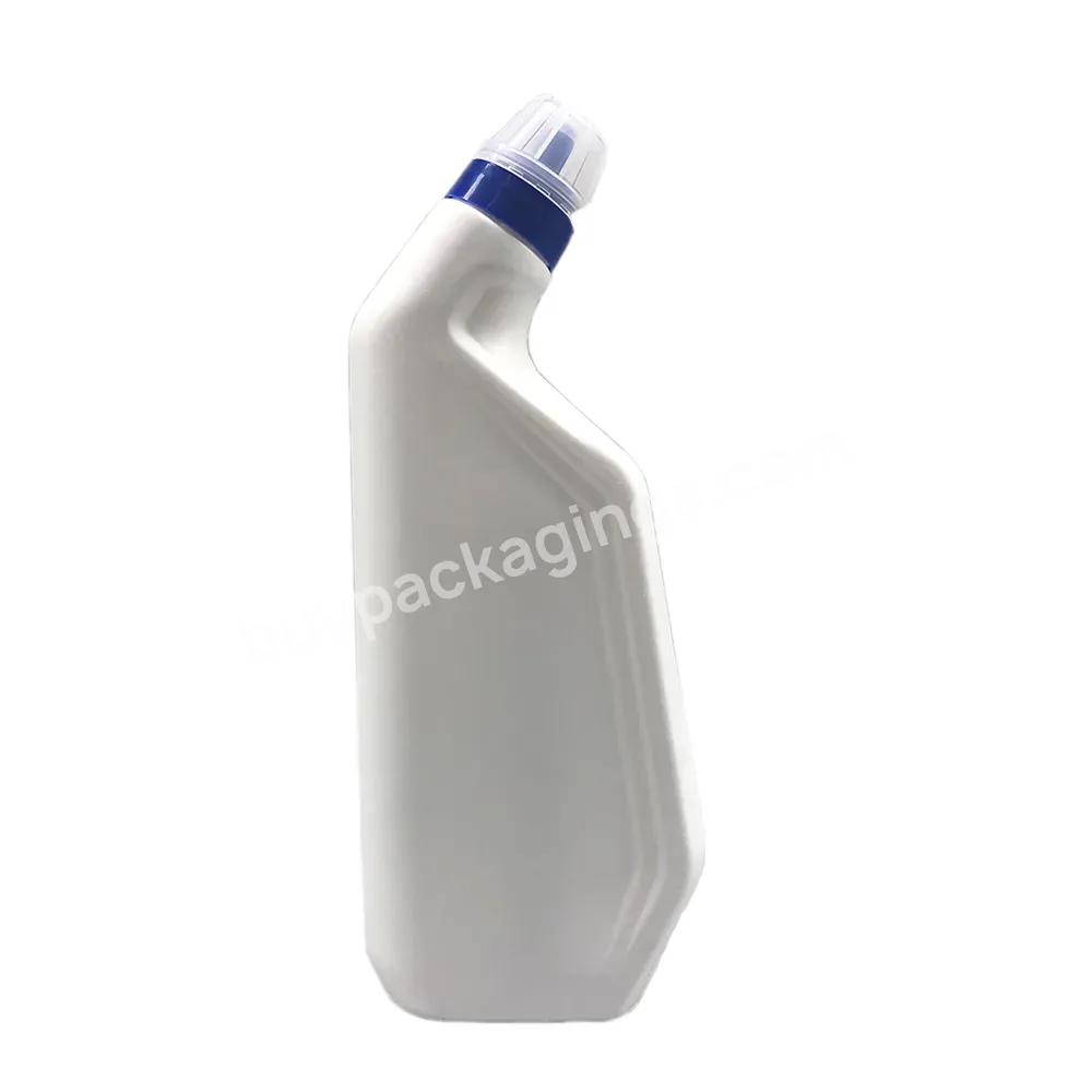 Top Highest Quality Pe Plastic 16oz 500ml Curve Bathroom Toilet Bowl Cleaner Bottle