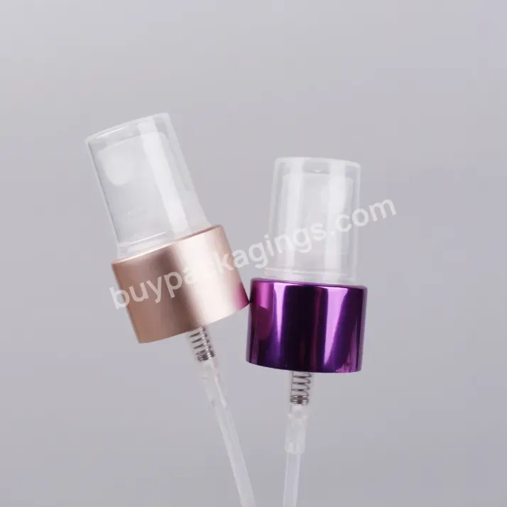 Top Quality 18 410mm Aluminium Mist Perfume Pump Sprayer