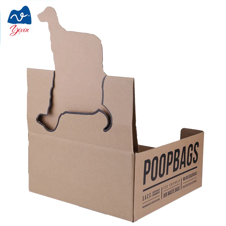 Top Quality Corrugated Chipboard Paper Printed Counter Display Box for packaging