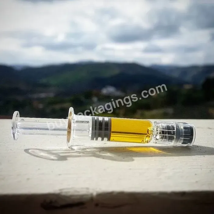 Top Quality Excellent Manufacturer Luer Lid Colorful Syringe 2.25ml 5ml Good Price Luer Lock Glass Oil Syringe 1ml Glass Syringe