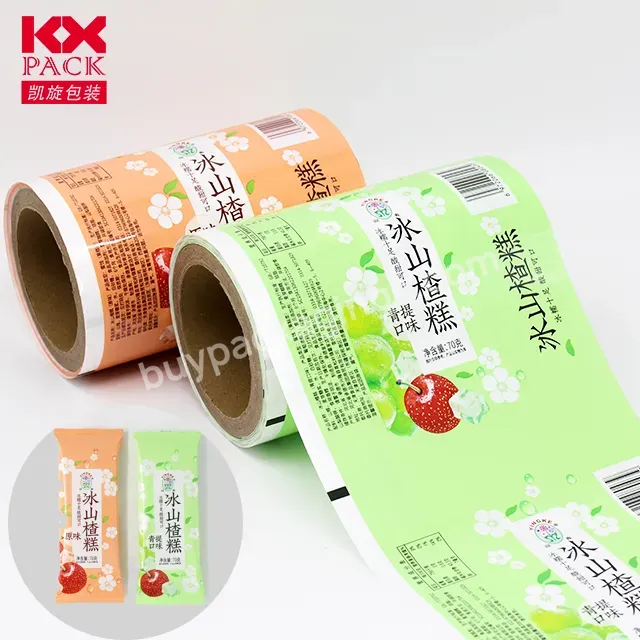 Top Quality Laminated Film Customized Food Plastic Film Roll Candy Potato Chips Packaging Film Roll For Candy Packaging