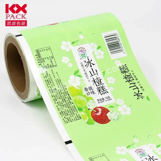 Top Quality Laminated Film Customized Food Plastic Film Roll Candy Potato Chips Packaging Film Roll For Candy Packaging