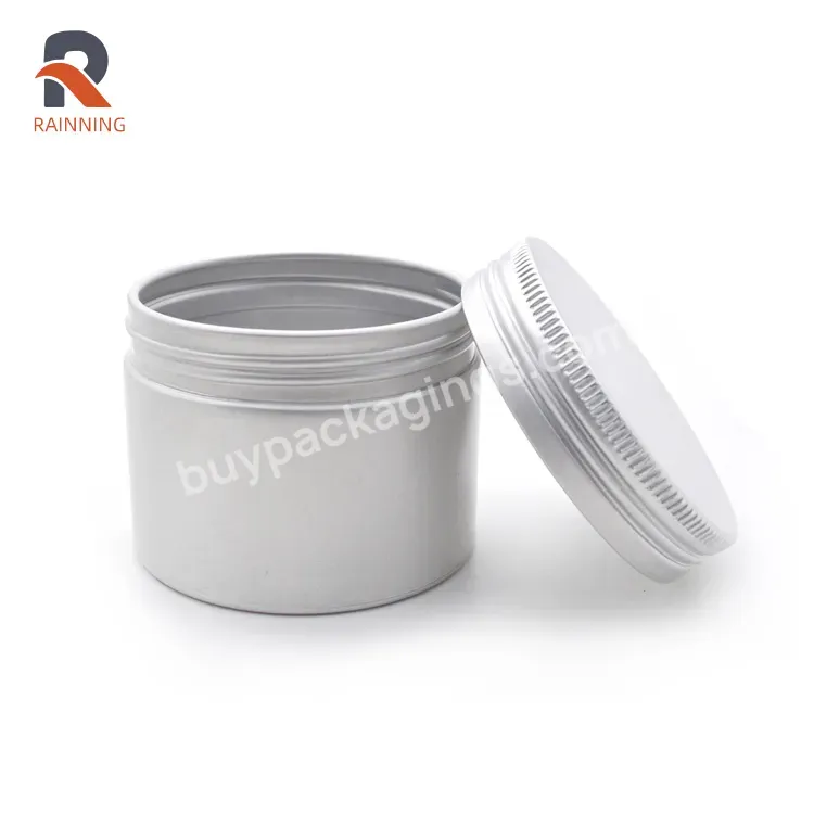 Top Quality Metal Cans Storage Aluminum Tin Cosmetic Container For Body Balm,Lip Balm,Shaving Soap