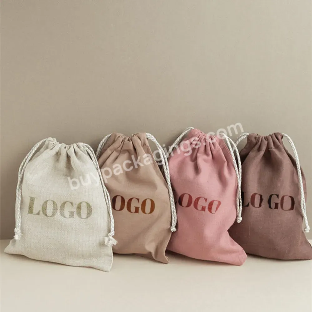 Top Quality New Design Drawstring Bag Cotton Canvas Bag Canvas Drawstring Bag