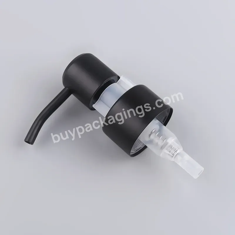 Top Quality Plastic 24 410 28 400 Black Matte Cream Pump Uv Stainless Steel Soap Dispenser Lotion Pump