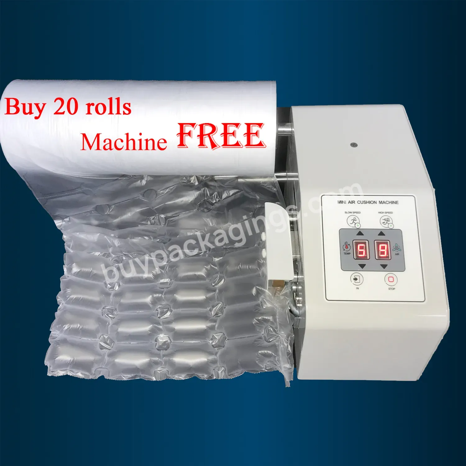 Top Rated Hot Sale Air Bubble Pillow Wrap Roll Filling Machine | Air Cushion Machine Mini - Buy Air Cushion Machine Air Bubble,Inflatable Air Cushion Machine Air Cushion Bubble Machine Air Cushion Machine Bubble Film Roll Machine Pillow Filling Machi