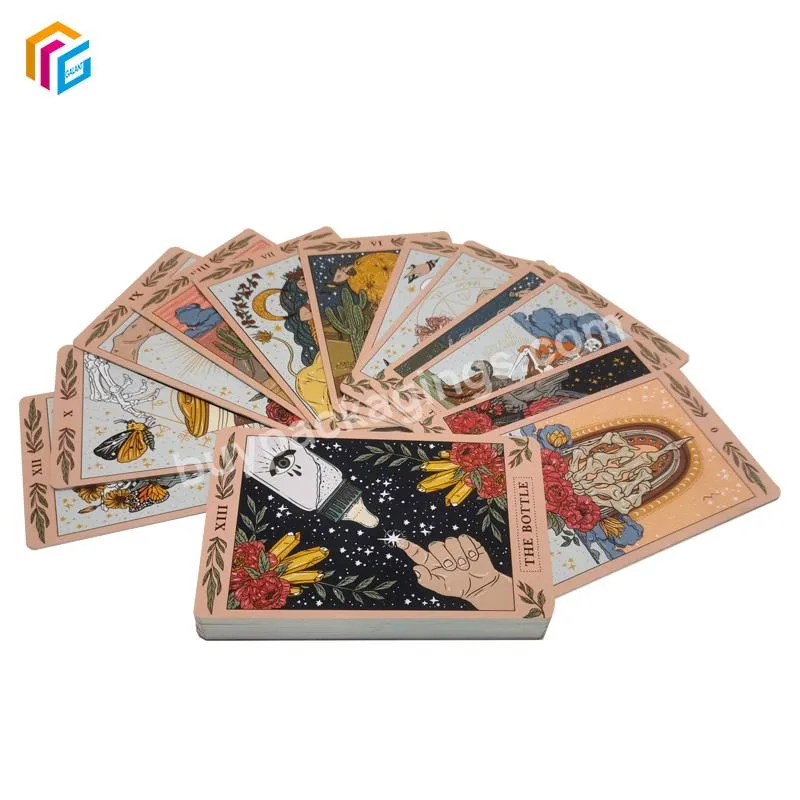 Top Sale Custom Colorful Print Playing Cards Deck Printing Tarot Cards With Personnalised