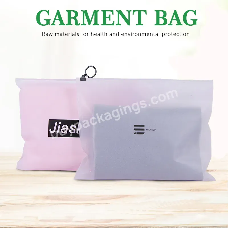 Top Sale Custom Cpe Material Frosted Ziplock Plastic Bag For Clothes/makeup/jewelry Etc Packaging