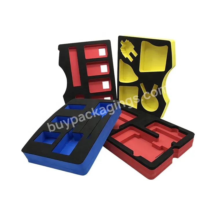 Trade Assurance Cnc Engraving Eva Foam Packaging Inserts For Tools Set