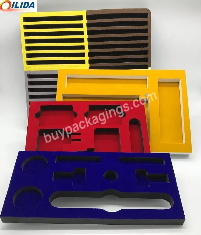 Trade Assurance Cnc Engraving Eva Foam Packaging Inserts For Tools Set