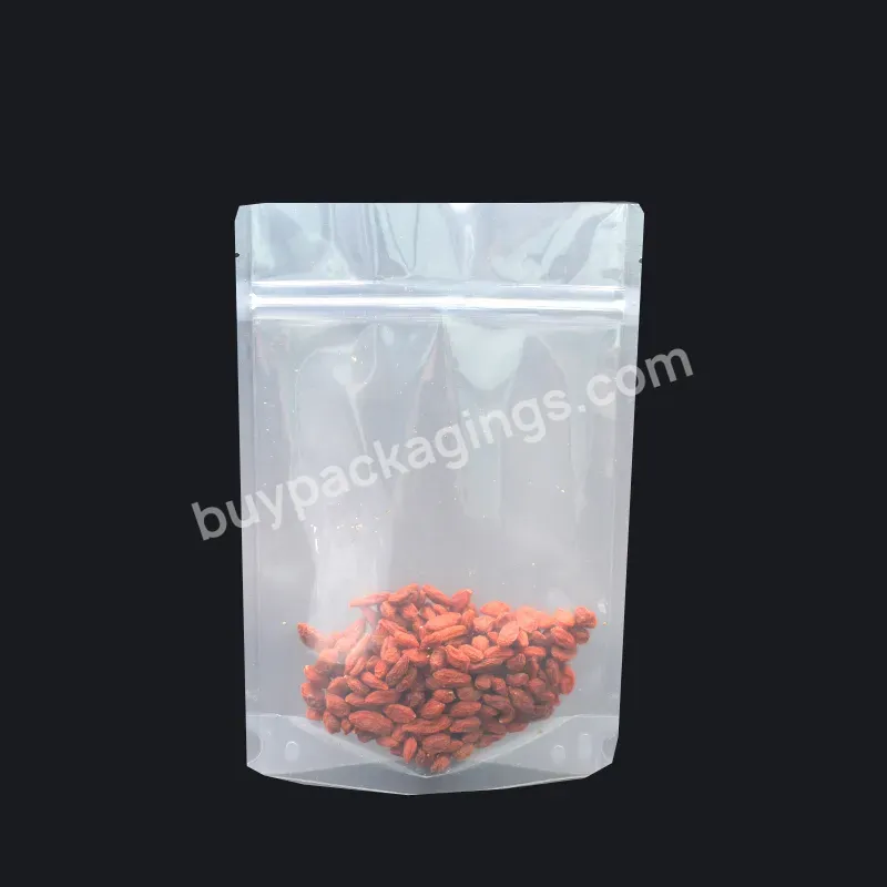 Transparency Pe Plastic Packaging Sealable Customized Lock Bags